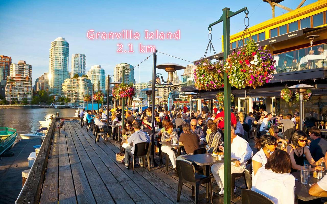 Robson & Granville Luxury Suite Vancouver Esterno foto